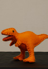 フェルトの恐竜・ティラノサウルスM