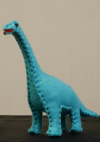 フェルトの恐竜・ブラキオサウルスM
