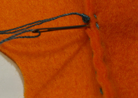 フェルトの縫い方 8