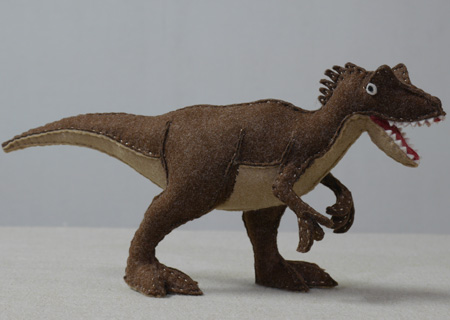 フェルトの恐竜アロサウルスSD_01