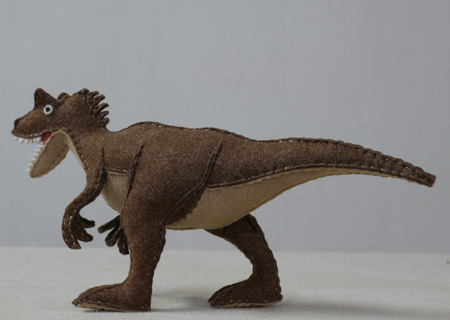 フェルトの恐竜アロサウルスSD_03