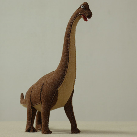 フェルトの恐竜ブラキオサウルスSD_03