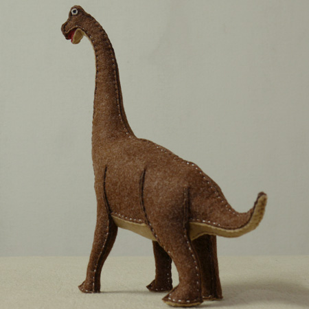 フェルトの恐竜ブラキオサウルスSD_04
