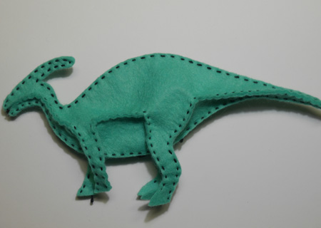 恐竜ぬいぐるみ　ハドロサウルス 06