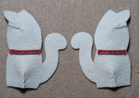 フェルトのまねき猫２の作り方05