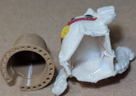 フェルトのまねき猫２の作り方11