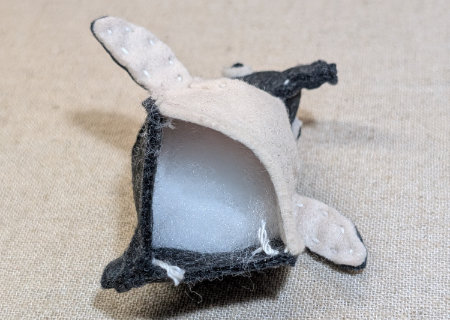 フェルトのペンギン２の作り方07