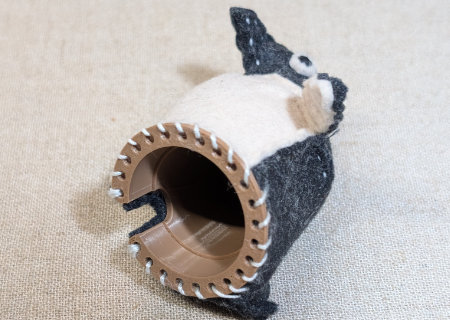 フェルトのペンギン２の作り方09