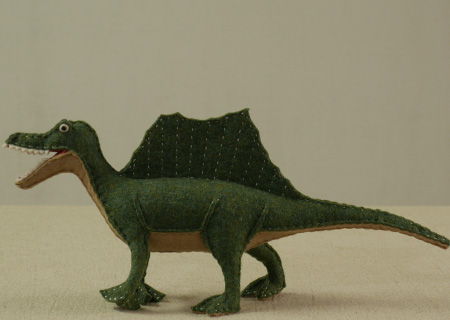 フェルトの恐竜スピノサウルスSD_02