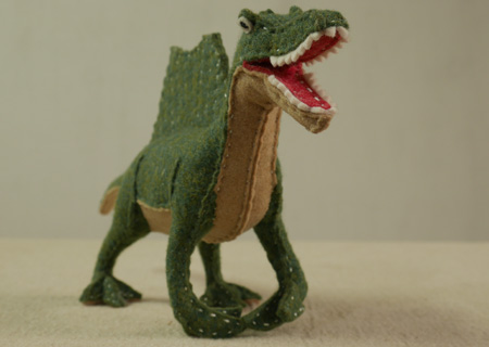 フェルトの恐竜スピノサウルスSD_03