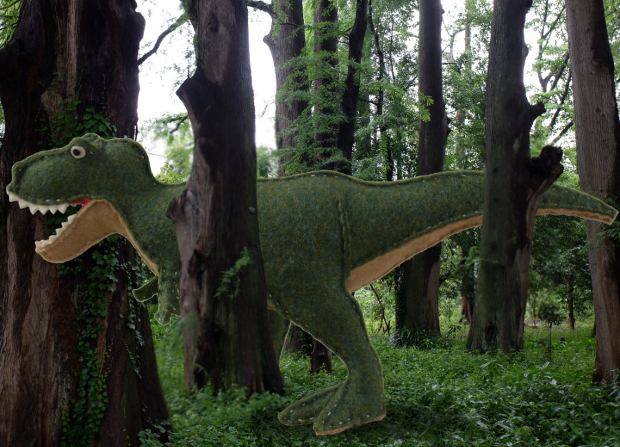 フェルトの恐竜ティラノサウルスSDの作り方