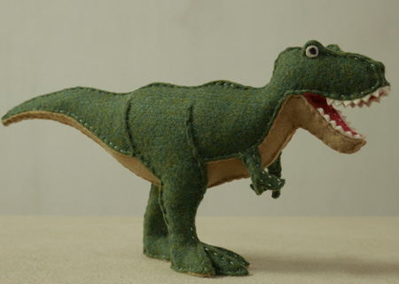 フェルトの恐竜ティラノサウルスSD_03