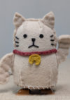 フェルトのまねき猫２