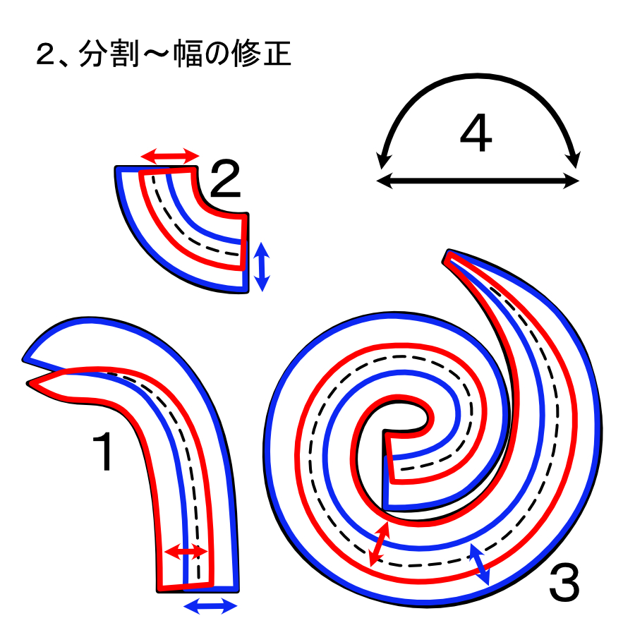 フェルトのコウモリの作り方02